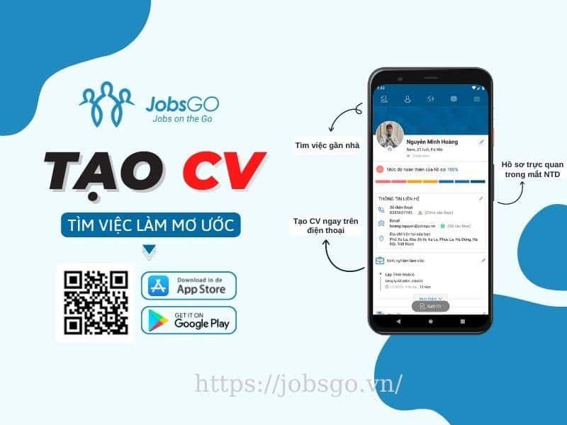 Tìm việc làm mơ ước trên JobsGO.vn (Nguồn: jobsgo.vn)