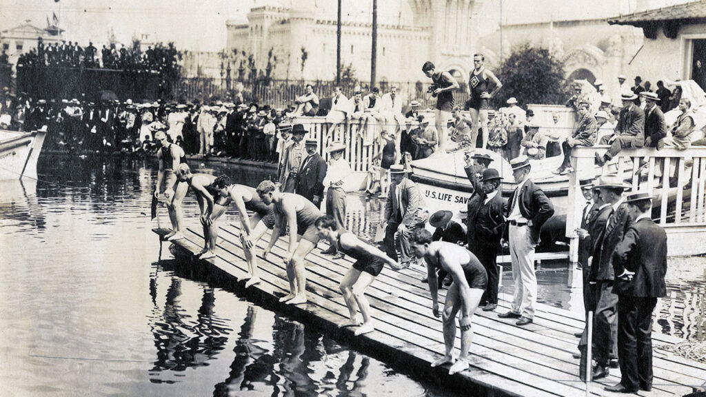 History of swimming