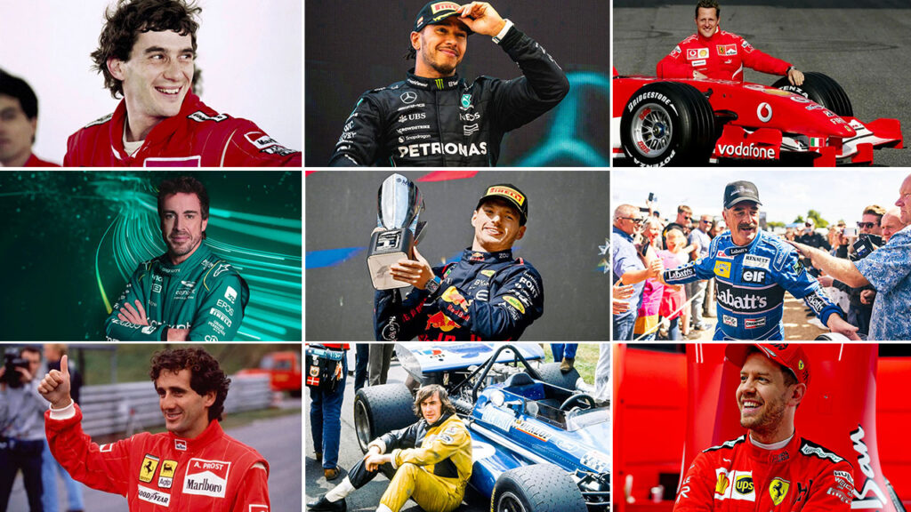 Greatest F1 drivers of all time