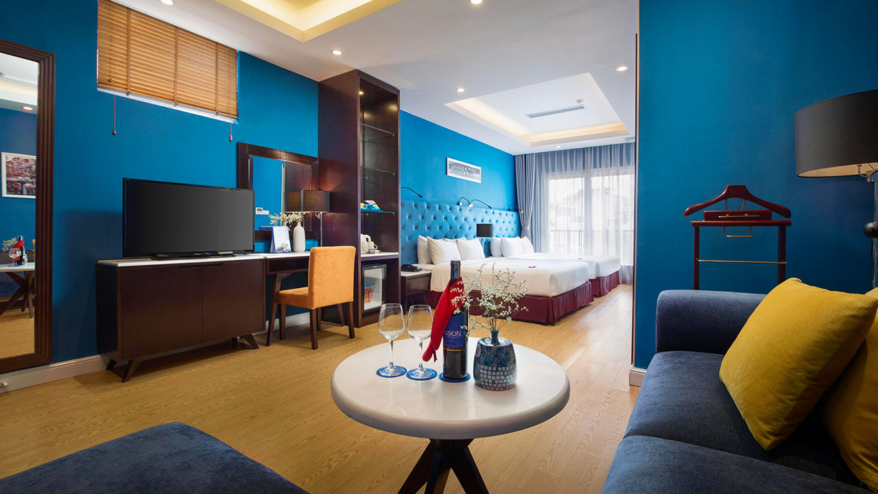 Phòng lưu trú Hanoi Brilliant Hotel & Spa