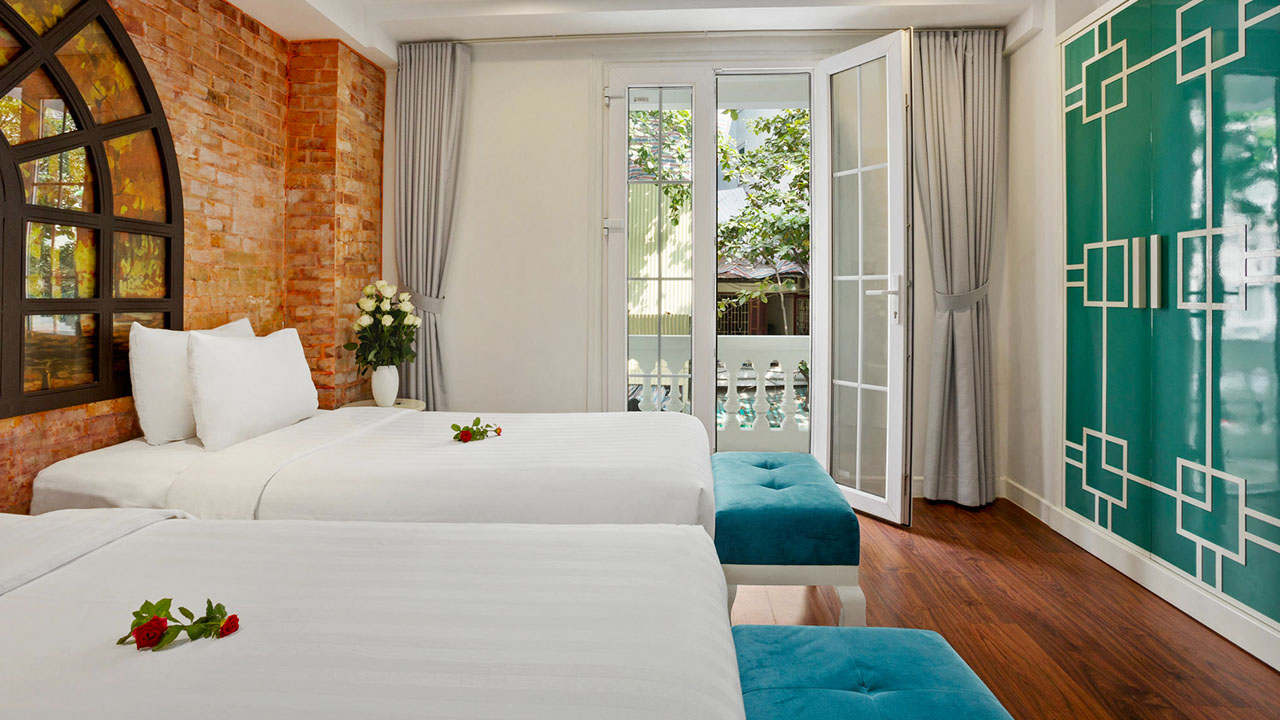 Phòng lưu trú Hanoi La Selva Hotel