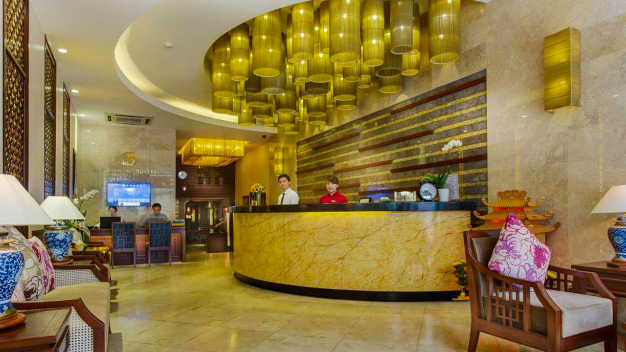 Tiền sảnh Oriental Suites Hotel & Spa