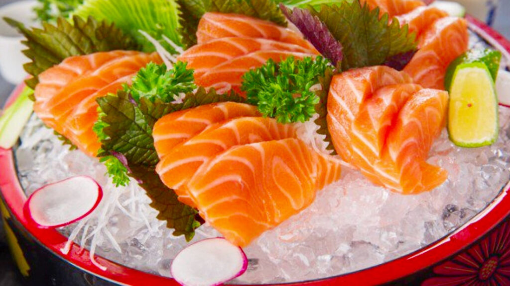Lợi ích của Sashimi cá hồi cho sức khỏe người dùng