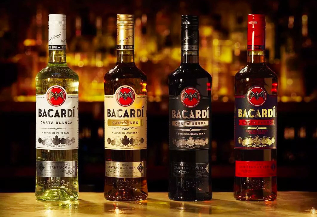 Rum Bacardi là sản phẩm rượu bán chạy nhất trên thị trường