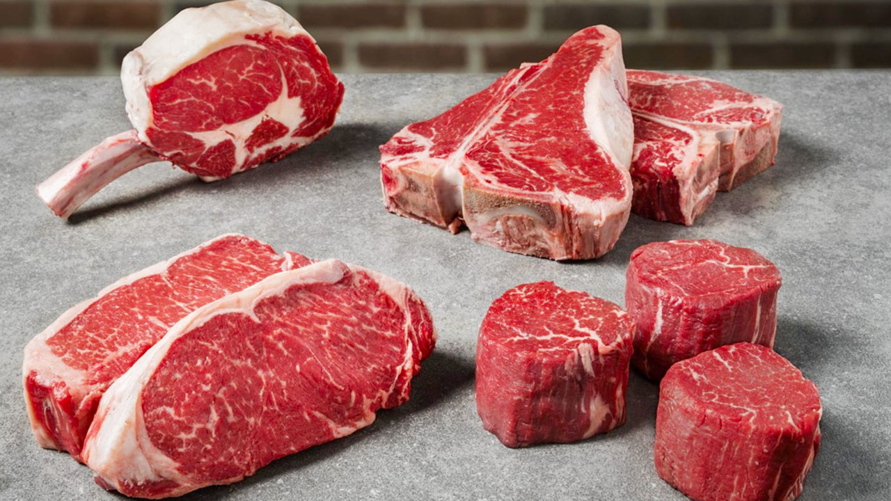Thịt bò có vân mỡ thích hợp để nướng