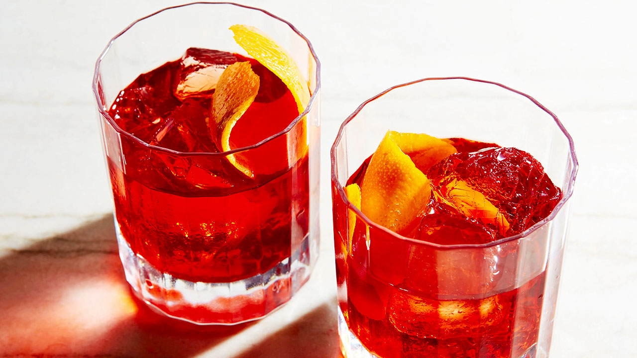 Negroni cocktail