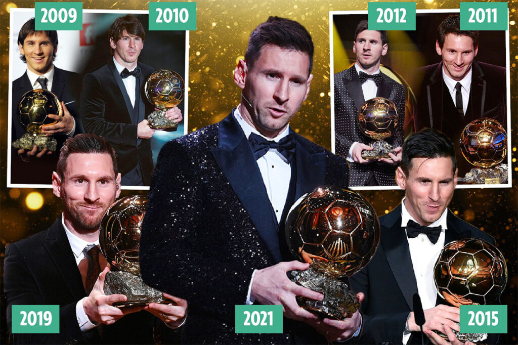 Top 10 players with most Ballon d'Or Awards: Messi and Ronaldo domination